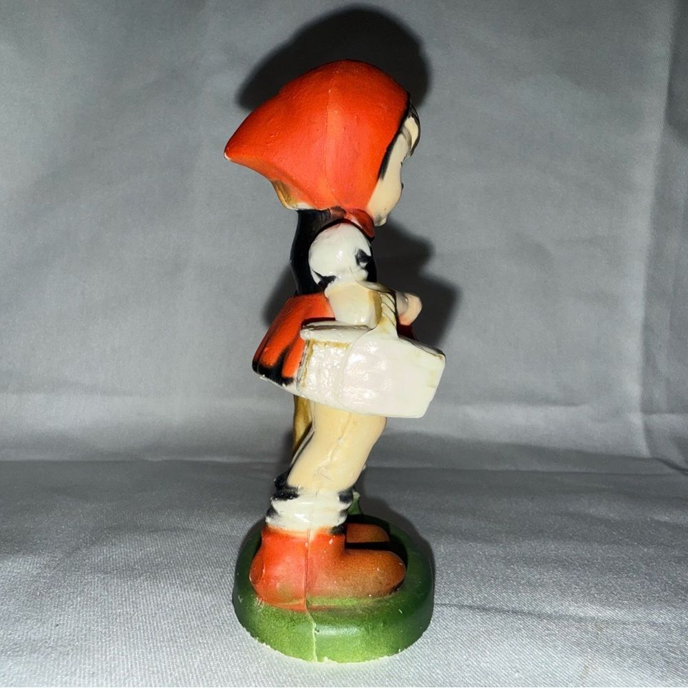 Sweet Vintage Kurt S Adler German Girl Bus Stop Figurine Classic Hummel Style - Picture 6 of 8